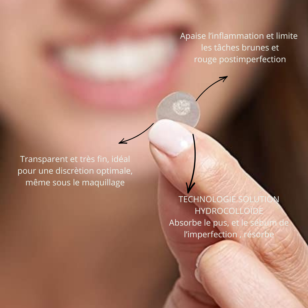 Bye Blemish patchs - 48 patchs invisibles