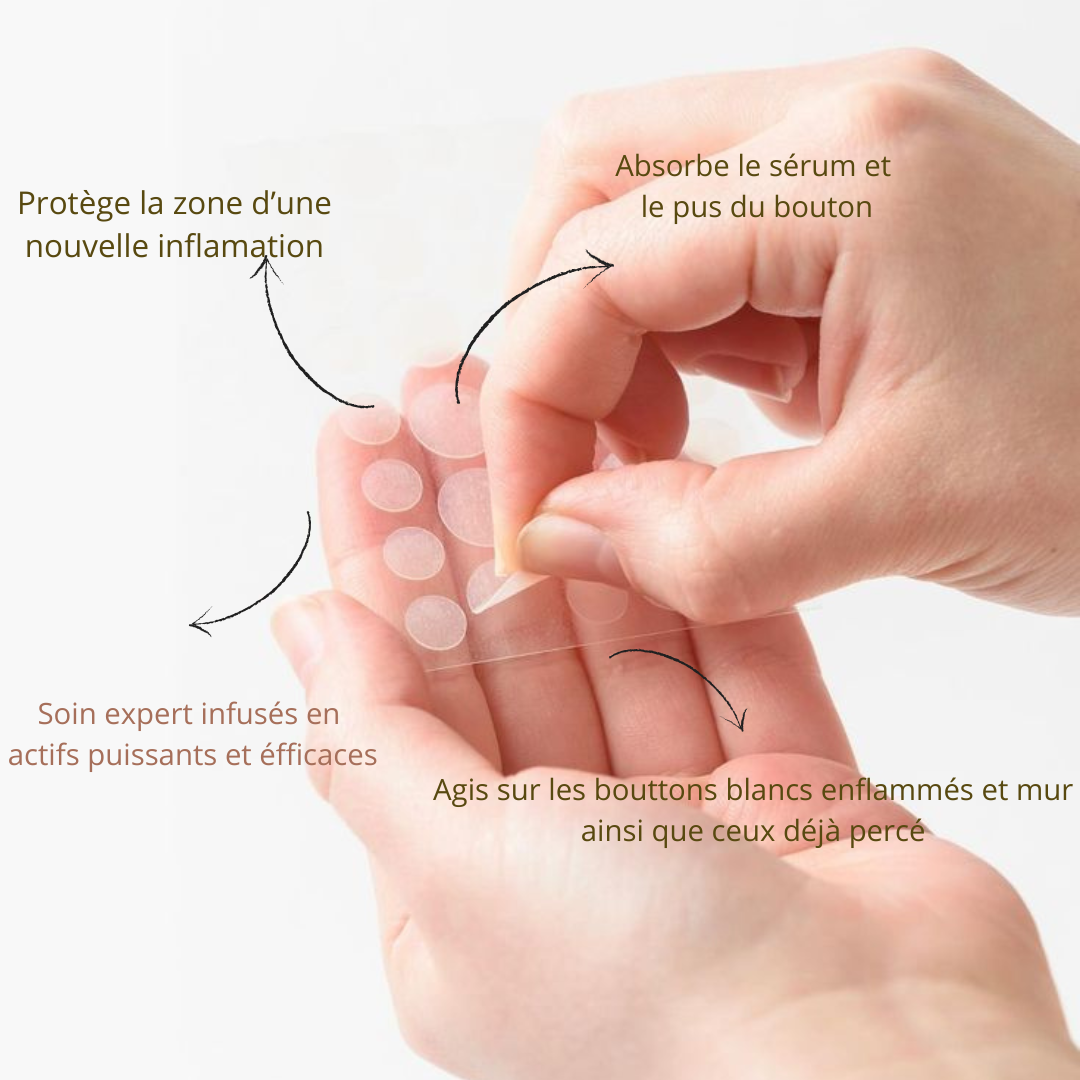 Bye Blemish patchs - 48 patchs invisibles