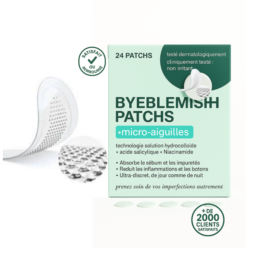 Bye Blemish patchs - 24 patchs micros-aiguilles